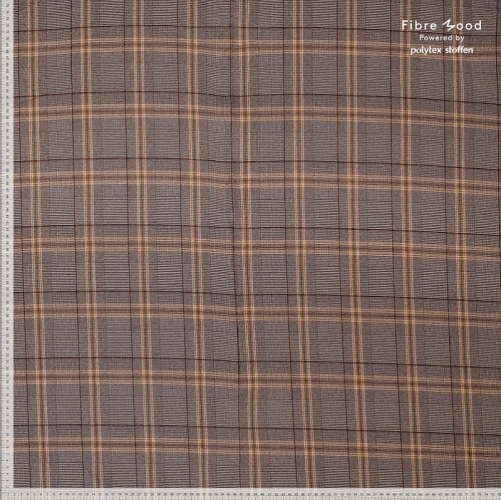 Fibre Mood 18  Jacquard-Webware braun Chris